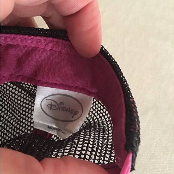 Vintage Mickey Mouse Womens Bling Hat Cap Green Mesh Snapback - Picture 4 of 5